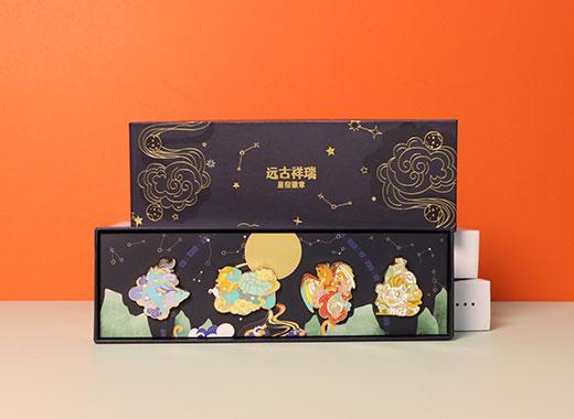 远古瑞祥金属徽章套装