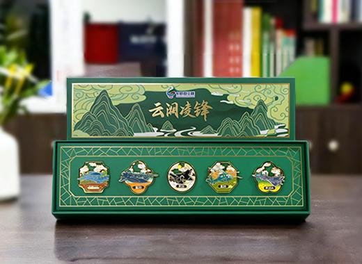 长春航空展-云阙凌峰金属飞机徽章套装